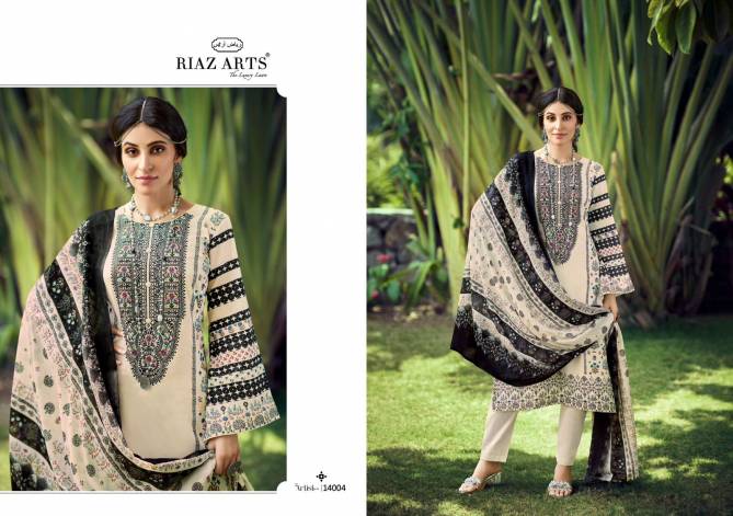 The Artist Vol 3 By Riaz Arts Lawn Karachi Cotton Dress Material Wholesalers In Surat
